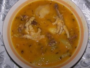 Jamaican Chicken Foot Soup